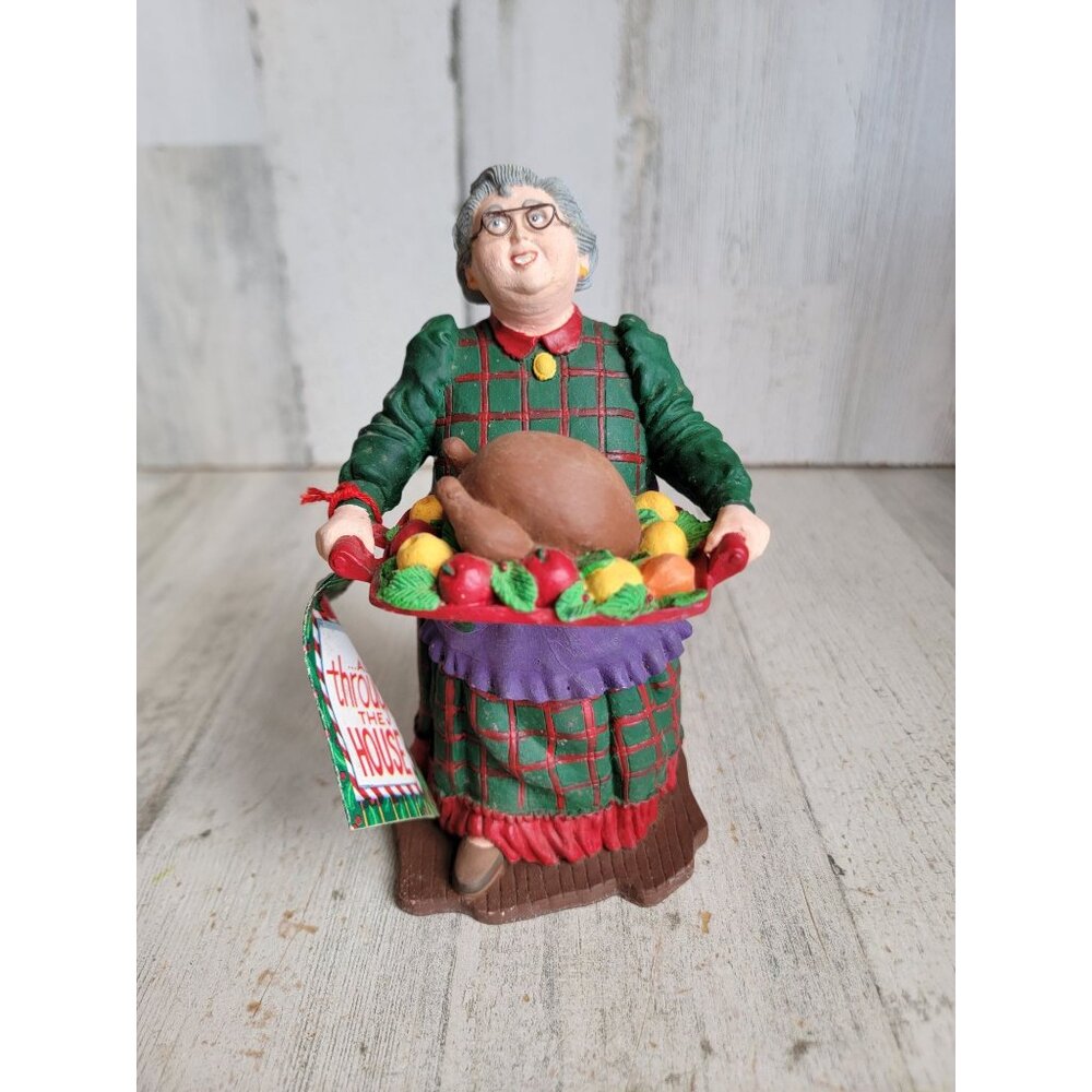 Dept 56 Aunt Martha Thanksgiving turkey vintage Xmas figure‎